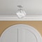 Access Lighting Boulder, LED SemiFlush, Mirrored Stainless Steel Finish, Clear Glass 63125LEDDLP-MSS/CLR - alternate 4